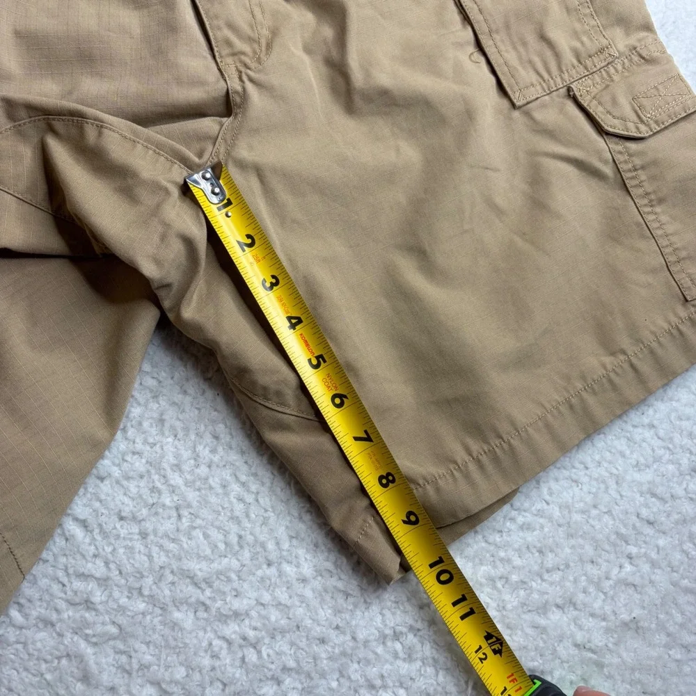 5.11 Tactical Series Mens Tan Taclite Pro Shorts Cargo Shorts Style 73287 32